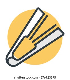 Hair Straightener Vector Icon
