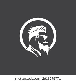 Hair Style Cut Icon Vector Illustration