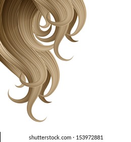 Hair style and haircare design template