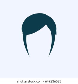 Similar Images, Stock Photos & Vectors of Woman hair style icon