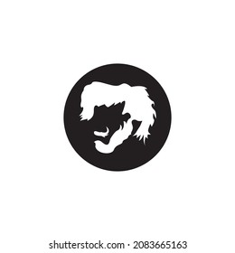 Hair style icon and symbol vector template illustration