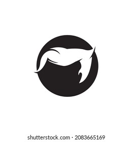 Hair style icon and symbol vector template illustration