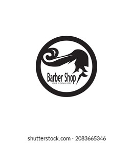 Hair style icon and symbol vector template illustration