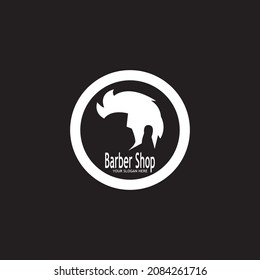 Hair style icon and symbol vector template illustration