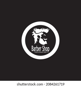 Hair style icon and symbol vector template illustration