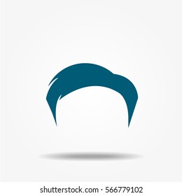 Hair style icon, vector signs