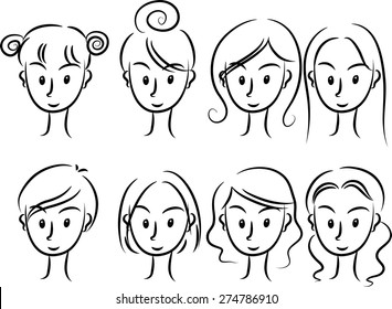 hair style model