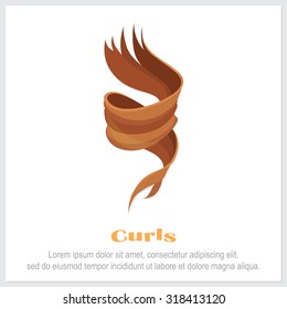 hair style poster locks of hair