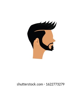 Hair style simple men Hair style 18 Illustration Cilp Art vector