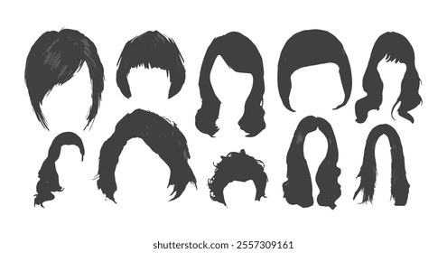 Hair Style Variety Women Wig