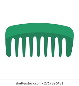 Haarstyling Werkzeuge Pinsel mit Kamm für gesunde Haarpflege Wartung einzelne Vektorgrafik