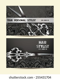 Hair Business Card Images Stock Photos Vectors Shutterstock