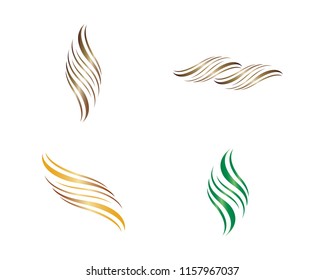 Hair symbol illustration