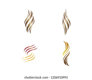 Hair symbol illustration