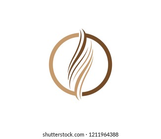 Hair symbol illustration