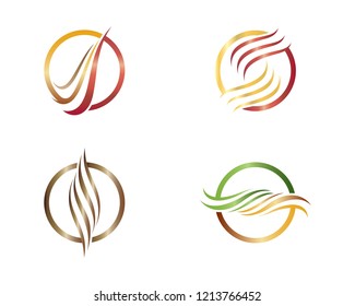 Hair symbol illustration