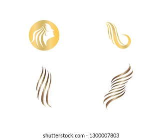 Hair symbol illustration