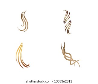 Hair symbol illustration