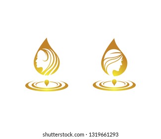 Hair symbol illustration