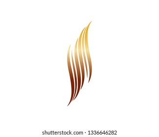 Hair symbol illustration