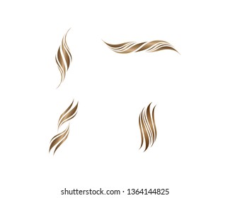 Hair symbol illustration