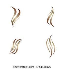 Hair symbol vector icon illustration