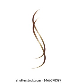 Hair symbol vector icon illustration