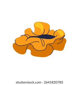 Hair tie vector icon. Woman elastic band or hairband for ponytail. Scrunchie for braid or ribbon for hairstyle. Female beauty and hair management. Fastening and clip for women. Headwear fashion.