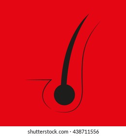 hair treatment health, vector illustration
