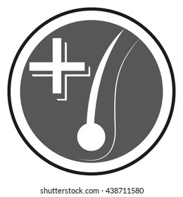 hair treatment health, vector illustration