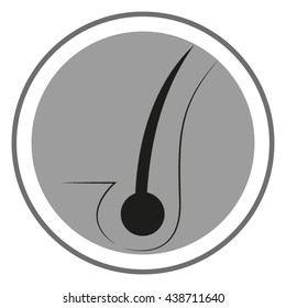 hair treatment health, vector illustration