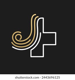 hair treatment icon vector concept design template web