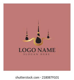 Hair treatment logo hair transplantation logo vector image design illustration
