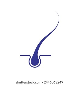 Hair treatments icon illustration template