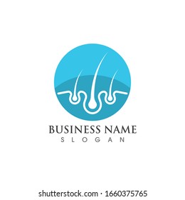Hair treatments vector icon. Illustration design template
