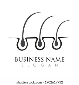 Hair treatments vector icon Illustration design template.