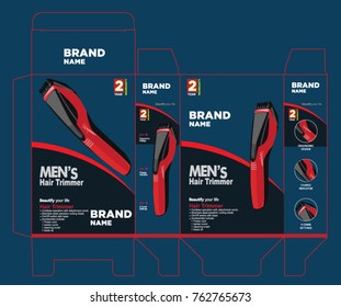 Hair trimmer package design