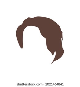 hair vector art simple elegant