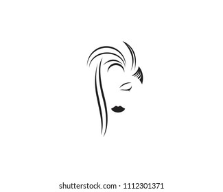 Hair vector icon