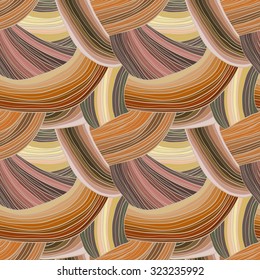  Hair wave abstract seamless background