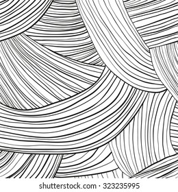  Hair wave abstract seamless background