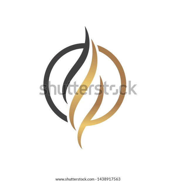 Hair Wave Icon Vector Illustratin Design Stock Vector (Royalty Free ...