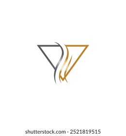 hair wave logo icon vector illustration
