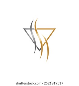 hair wave logo icon vector illustration