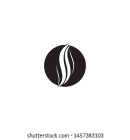 hair wave logo vector icon template