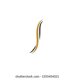 hair wave logo vector icon template - Vector