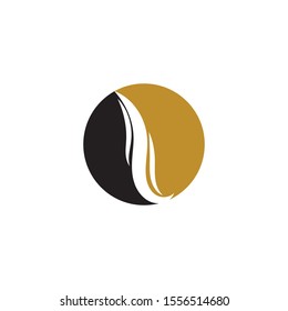 hair wave logo vector icon template - Vector