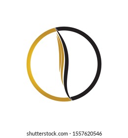 hair wave logo vector icon template - Vector