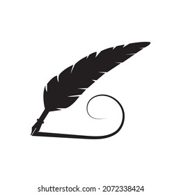 Hair wave logo vector icon template