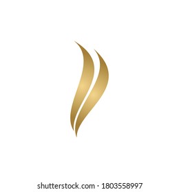 Diseño de ilustraciones de iconos de vectores de ondas de aire